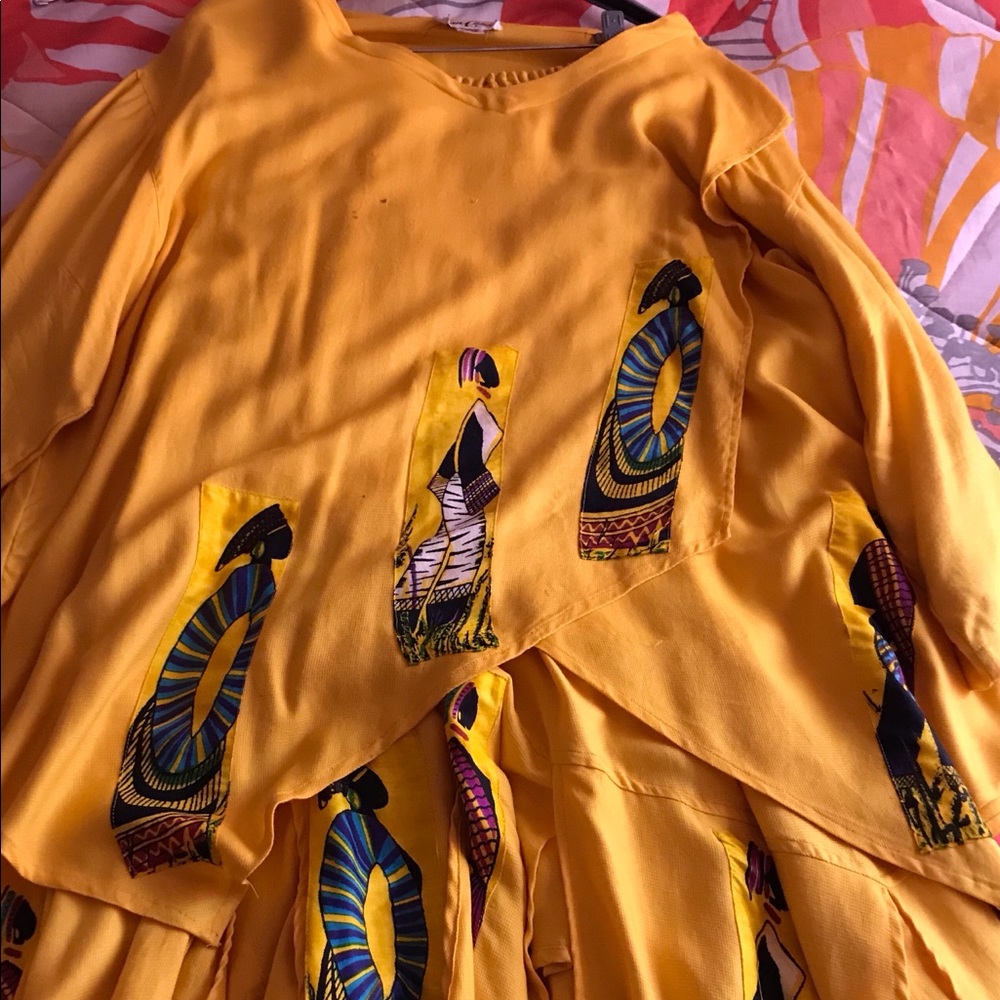 African set outfit